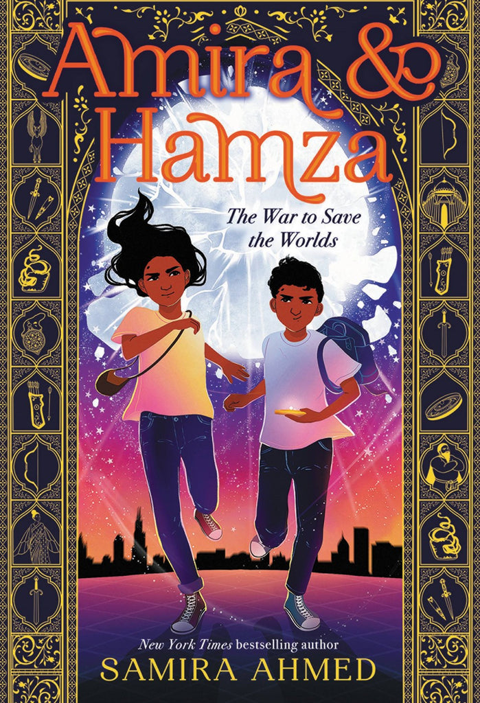 Samira Ahmed author Amira & Hamza: The War to Save the Worlds