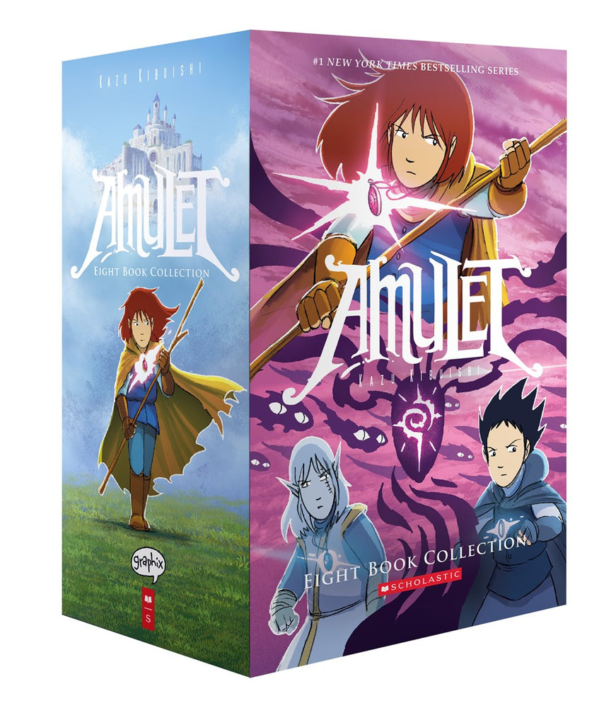 Kibuishi, Kazu author Amulet: Eight Book Collection