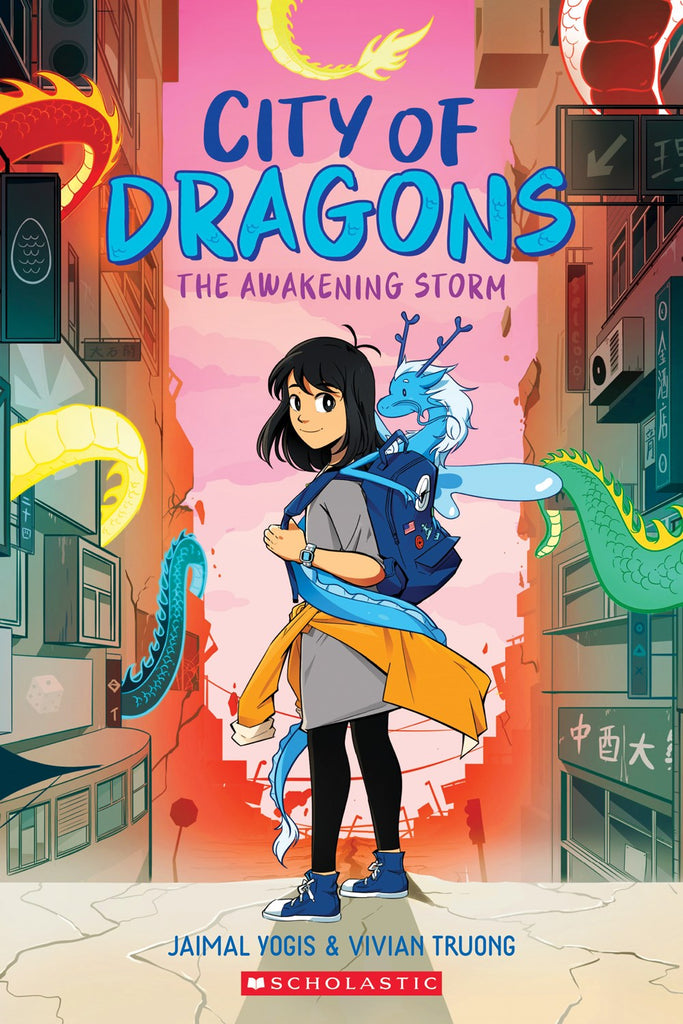 Jaimal Yogis & Vivian Truong authors City of Dragons: The Awakening Storm