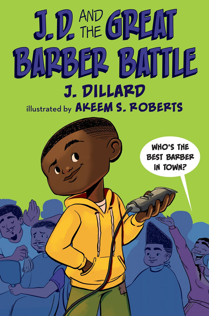 J. Dillard author J.D. and the Great Barber Battle