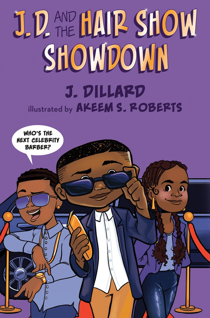 J. Dillard author JD and the Hair Show Showdown