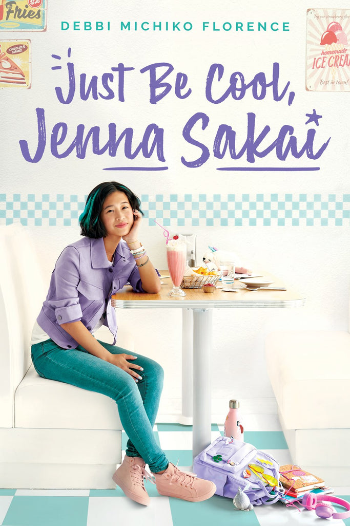 Debbi Michiko Florence author Just Be Cool, Jenna Sakai