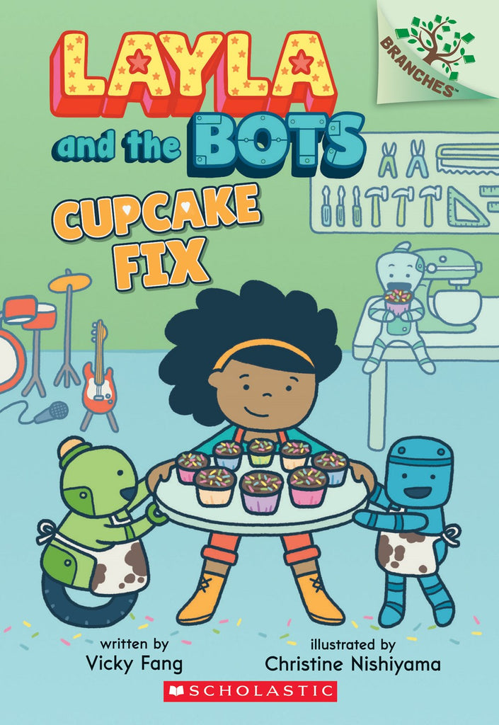 Vicky Fang author Layla and the Bots: Cupcake Fix