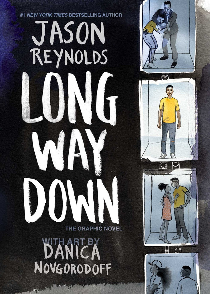Jason Reynolds author Long Way Down: The Graphic Novel