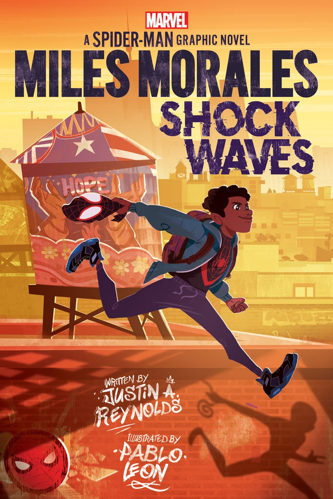 Justin A. Reynolds author Miles Morales: Shock Waves Graphic Novel