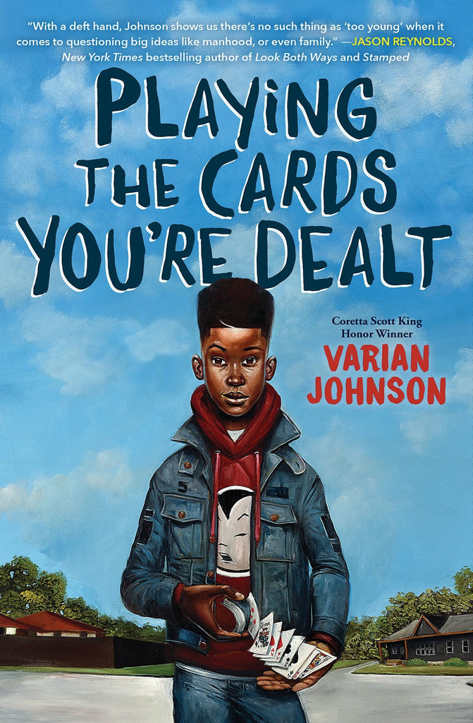 Varian Johnson author Playing the Cards You're Dealt