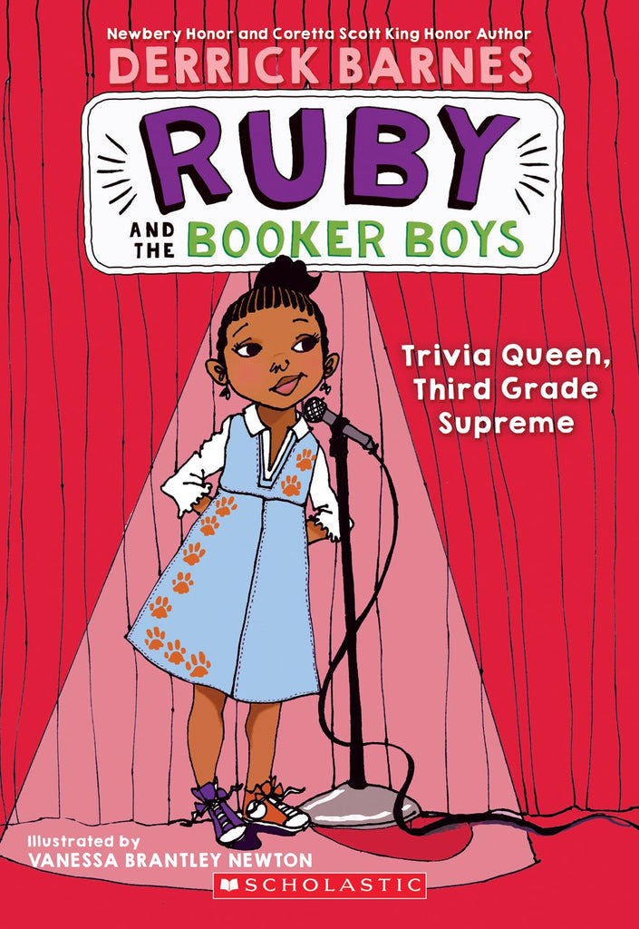 Derrick Barnes author Ruby and the Booker Boys: Trivia Queen, Third Grade Supreme