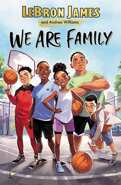 LeBron James & Andrea Williams authors We Are Family