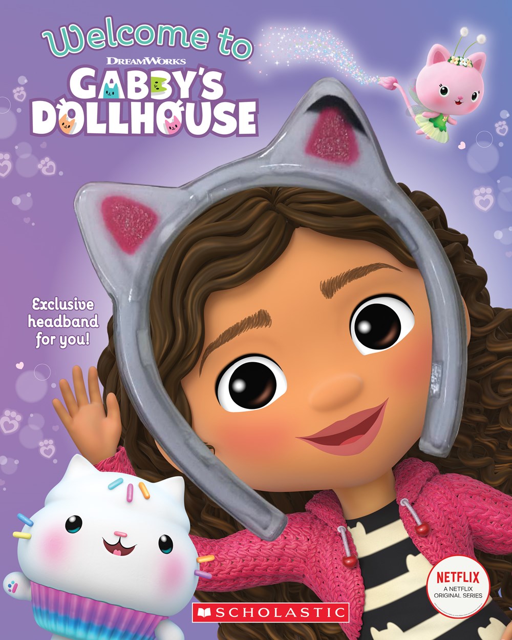 Gabbys Dollhouse netflix dreamworks gabby girl 8”cat ears ** TWO