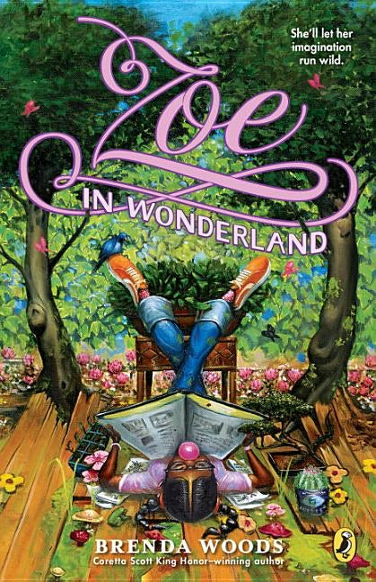 Brenda Woods author Zoe in Wonderland